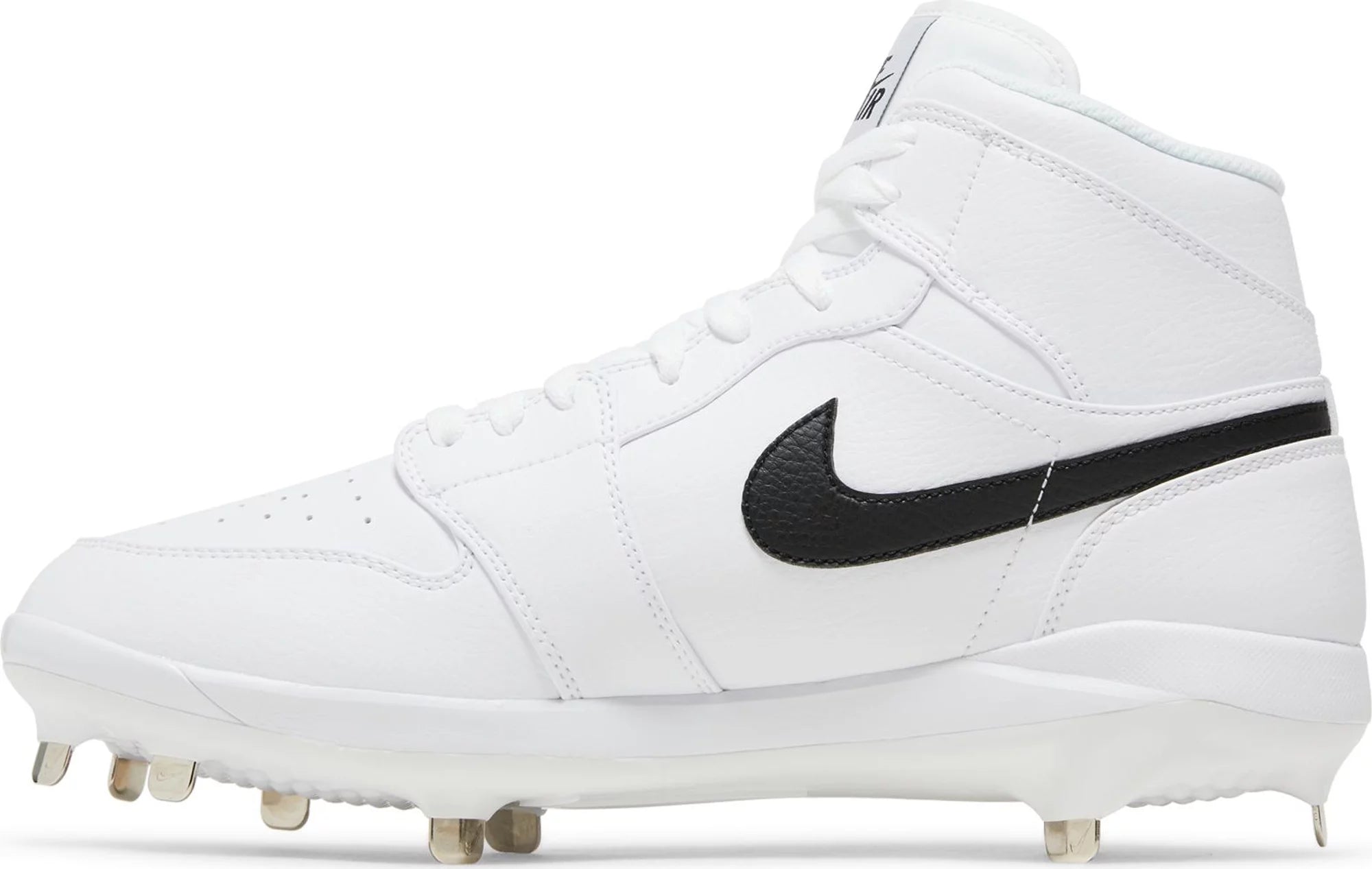 [AV5355-101] Mens Air Jordan RETRO 1 METAL 'WHITE BLACK'
