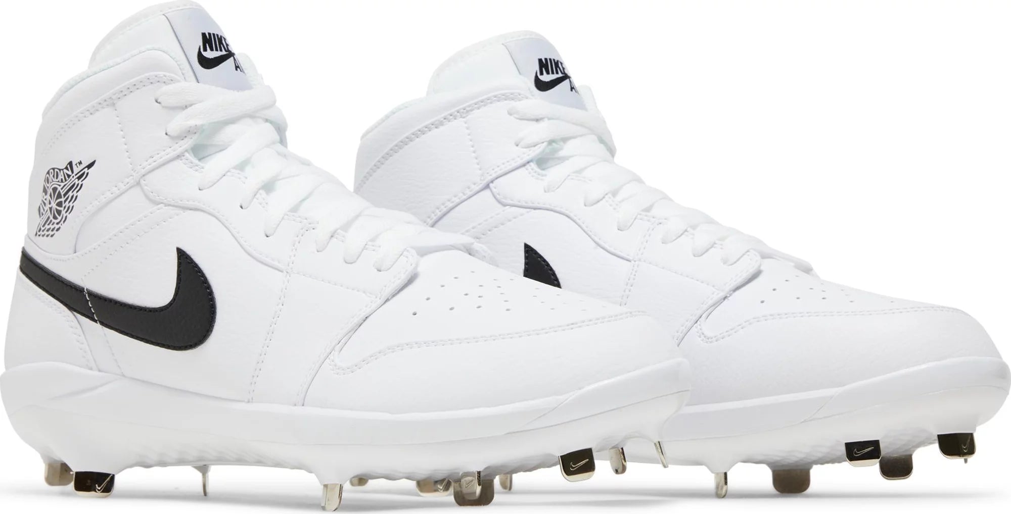 [AV5355-101] Mens Air Jordan RETRO 1 METAL 'WHITE BLACK'