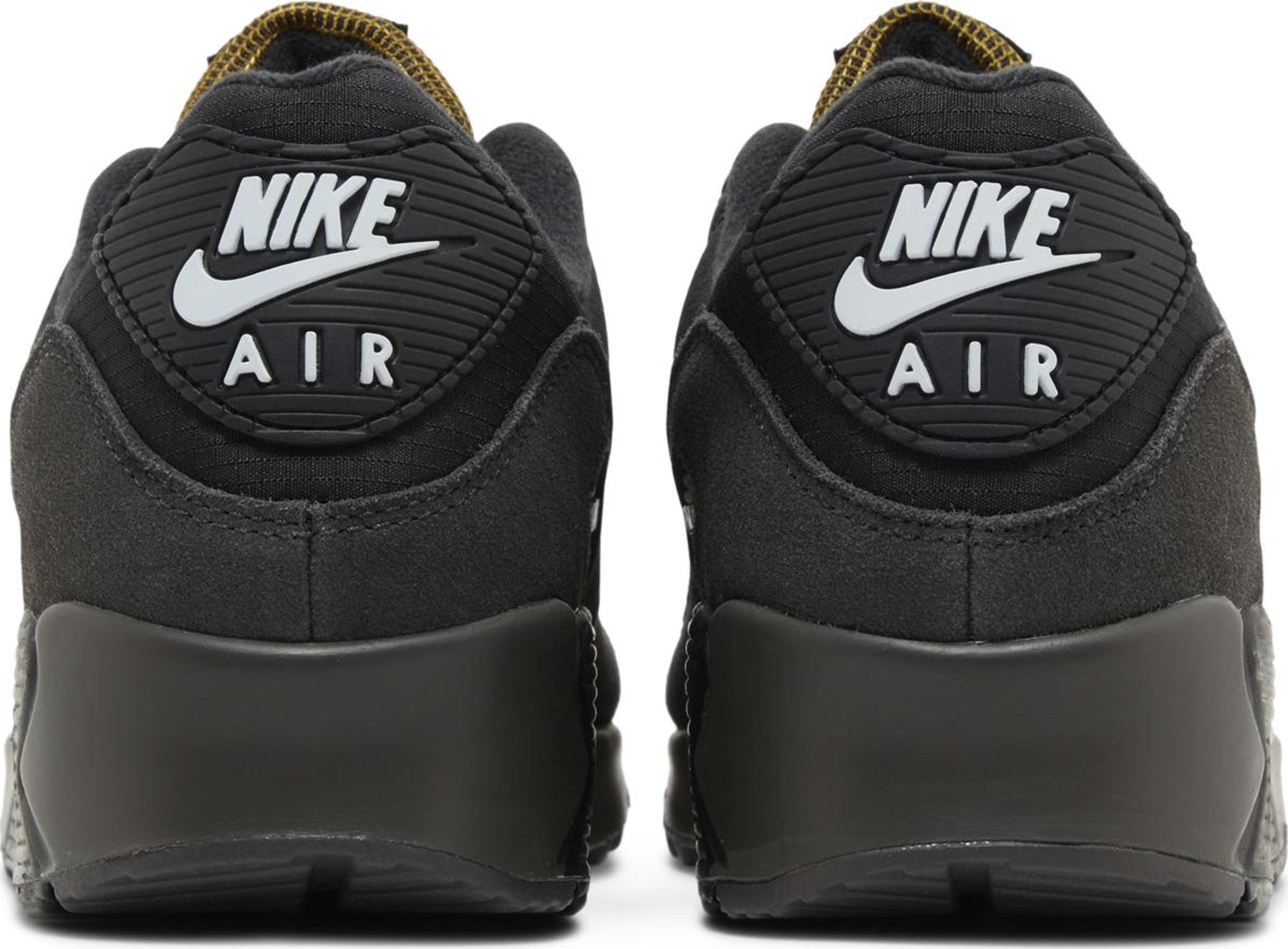 [FB9657-001] MENS NIKE AIR MAX 90 'BLACK BRONZINE' - BLACK/BRONZINE/BLUE TINT/MEDIUM ASH