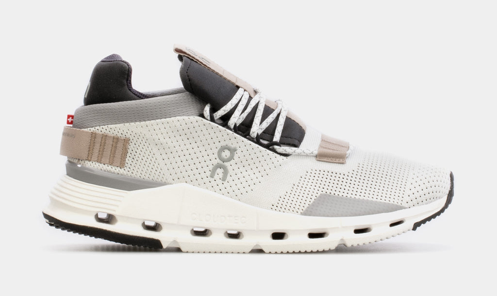 [26.98488] Womens On Running RUNNING CLOUDNOVA 'WHITE SAND (WOMEN'S)'