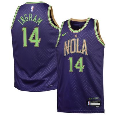 [9Z2B7BU8P24-PELI] YOUTH NIKE NBA NEW ORLEANS PELICANS 24/25 ' INGRAM ' SWINGMAN PLAYER JERSEY - CITY EDITION