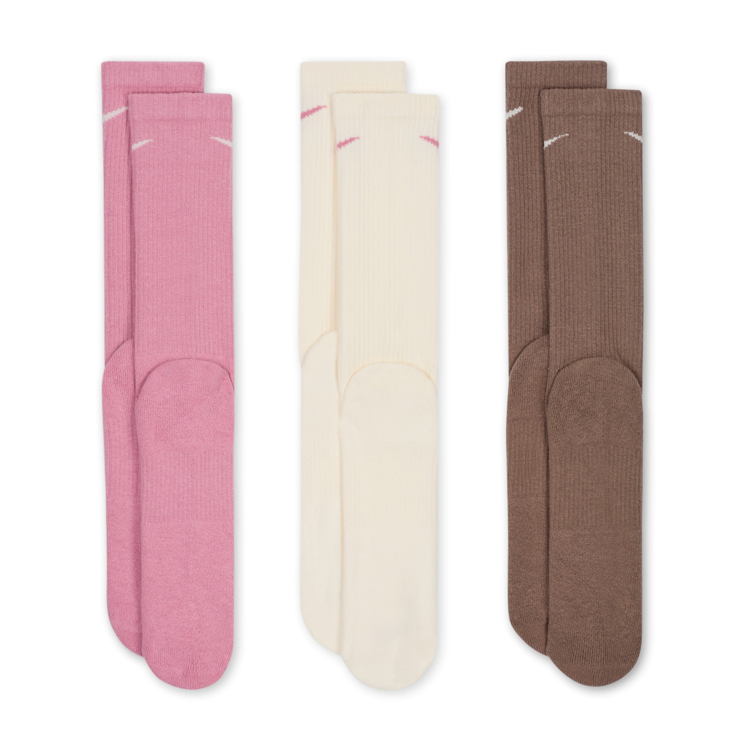 [SX6888-936] MENS NIKE EVERYDAY PLUS CUSHIONED TRAINING CREW SOCKS (3 PAIRS)