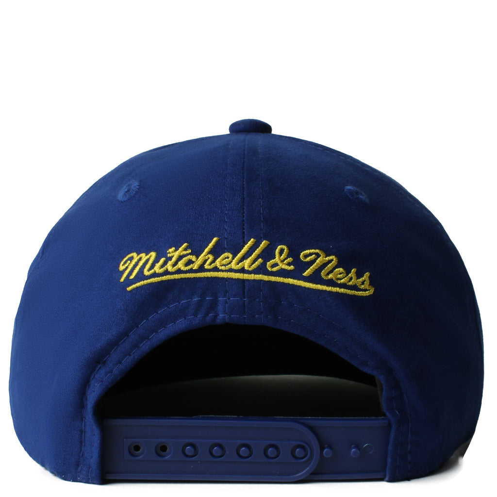 MENS MITCHELL & NESS NBA SWEET SUEDE SNAPBACK WARRIORS