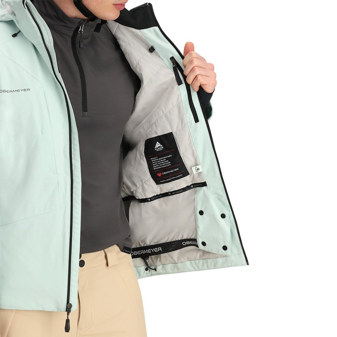 [21113-24078] MENS OBERMEYER RAZE WATERPROOF JACKET