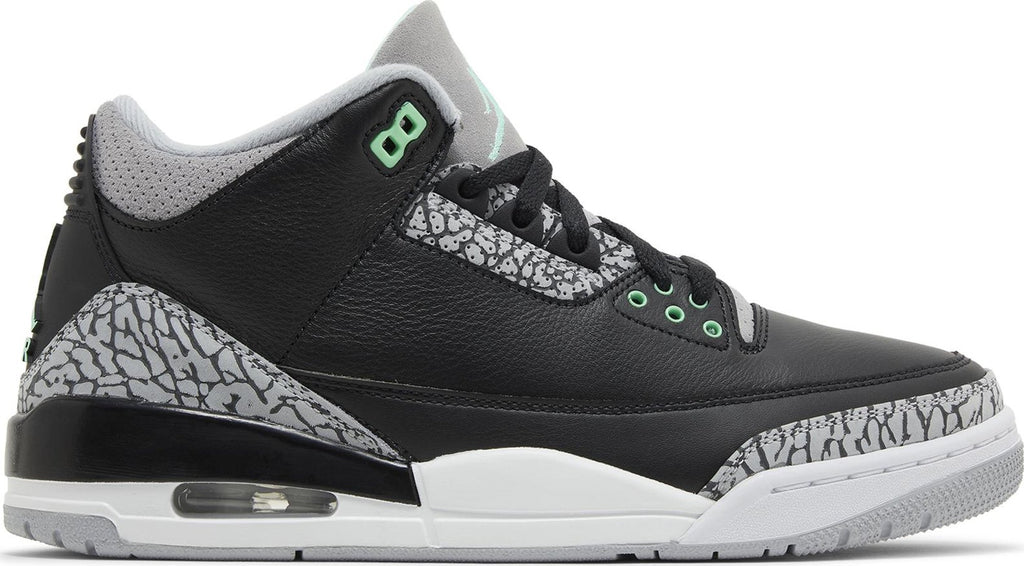 [CT8532-031] Mens Air Jordan Retro 3 "Green Glow"