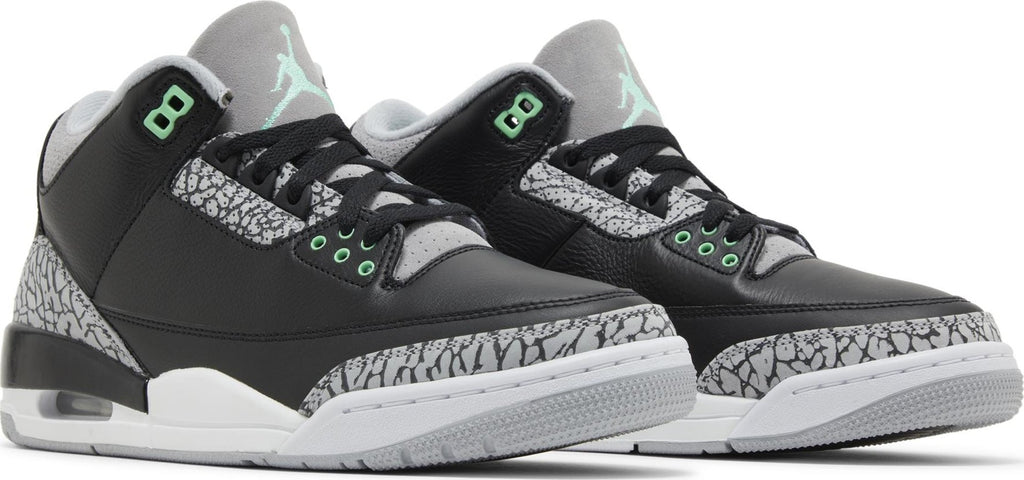 [CT8532-031] Mens Air Jordan Retro 3 "Green Glow"