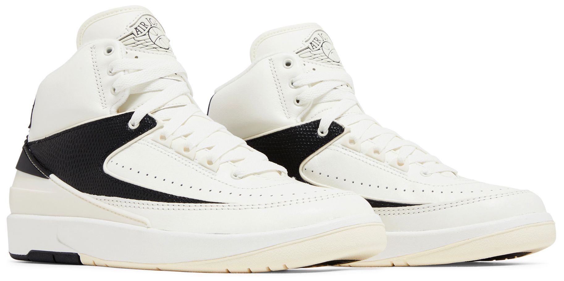[DX4400-100] WOMENS AIR JORDAN RETRO 2 "SAIL/BLACK"