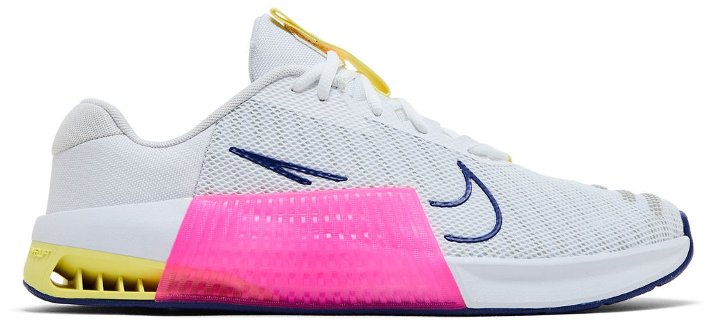 [DZ2617-102] MENS NIKE METCON 9 'WHITE FIERCE PINK'