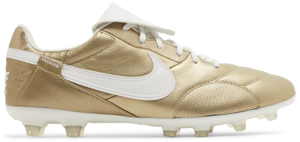 [AT5889-200] MENS NIKE PREMIER 3 FG 'METALLIC GOLD GRAIN'