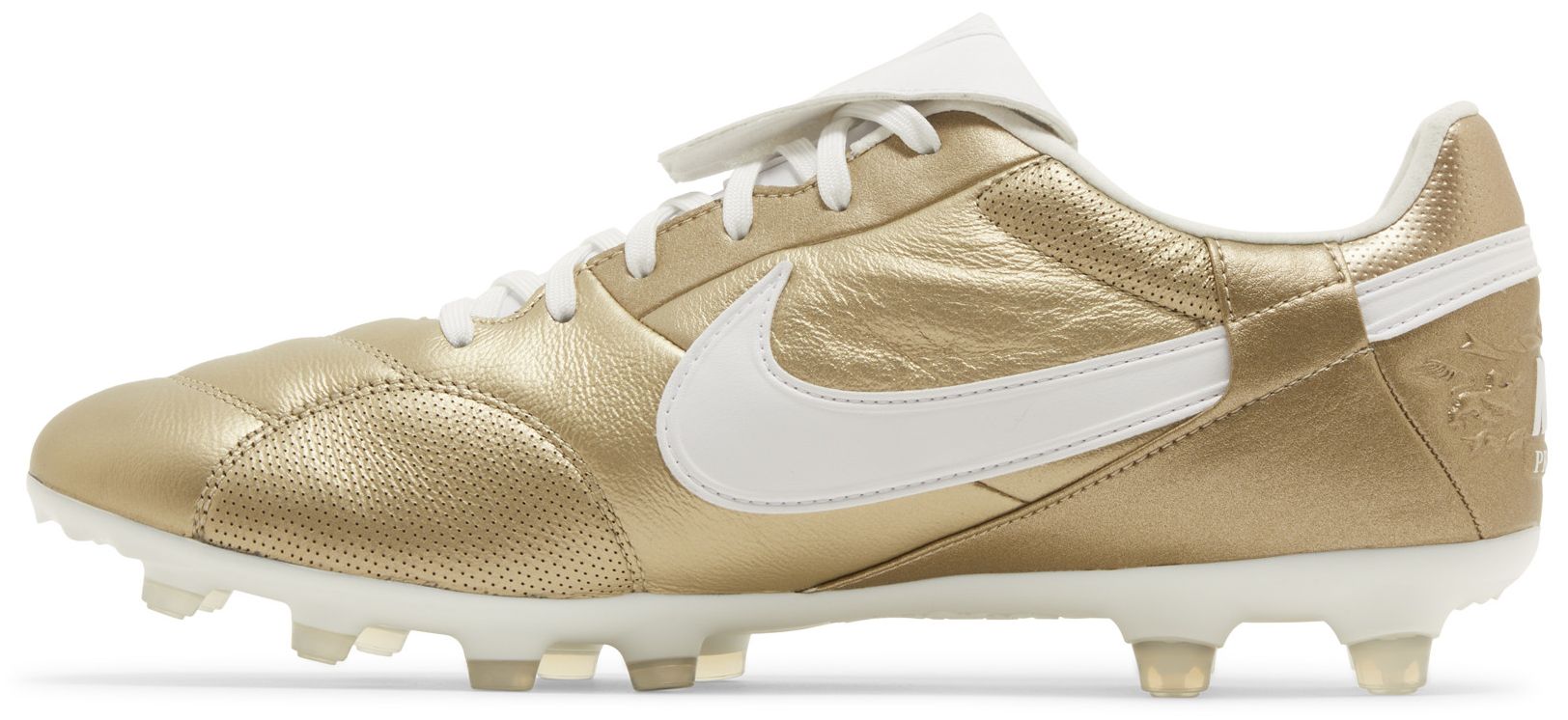 [AT5889-200] MENS NIKE PREMIER 3 FG 'METALLIC GOLD GRAIN'