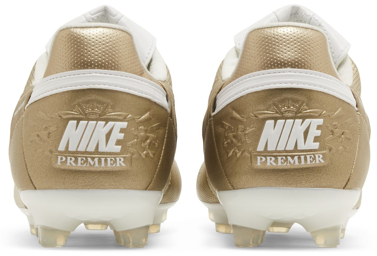 [AT5889-200] MENS NIKE PREMIER 3 FG 'METALLIC GOLD GRAIN'