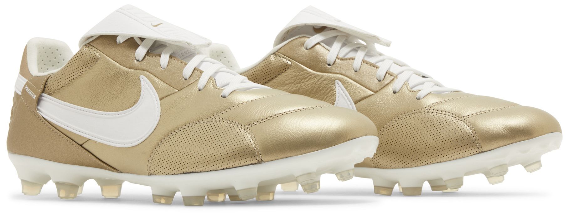 [AT5889-200] MENS NIKE PREMIER 3 FG 'METALLIC GOLD GRAIN'