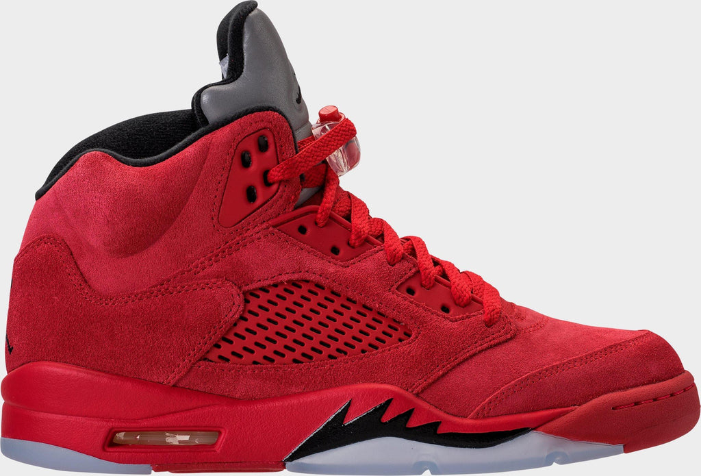 [136027-602] MENS AIR JORDAN RETRO 5 'RED SUEDE'