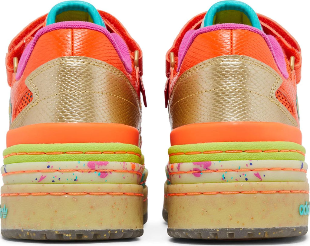 [ID8642] Womens Adidas FORUM TRIPLE PLATFORM LO