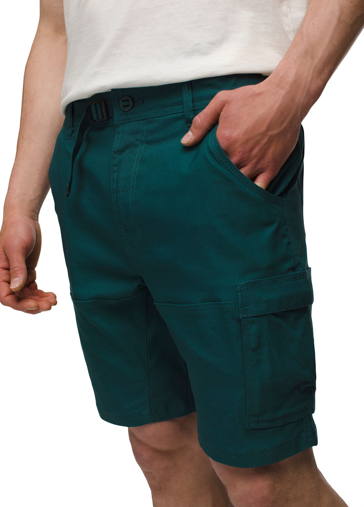 [1969751-WILDERNESS] MENS PRANA STRETCH ZION II 8" UPF 50+ STANDARD FIT SHORTS