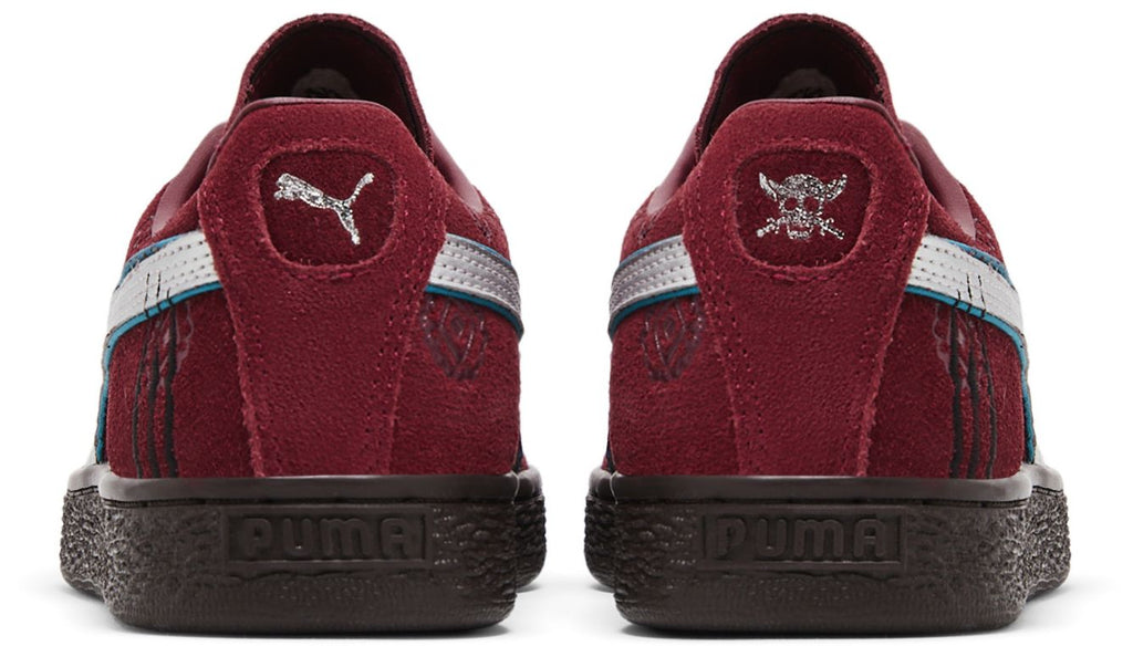 [396716-01] YOUTH PUMA SUEDE 'ONE PIECE RED-HAIRED SHANKS'