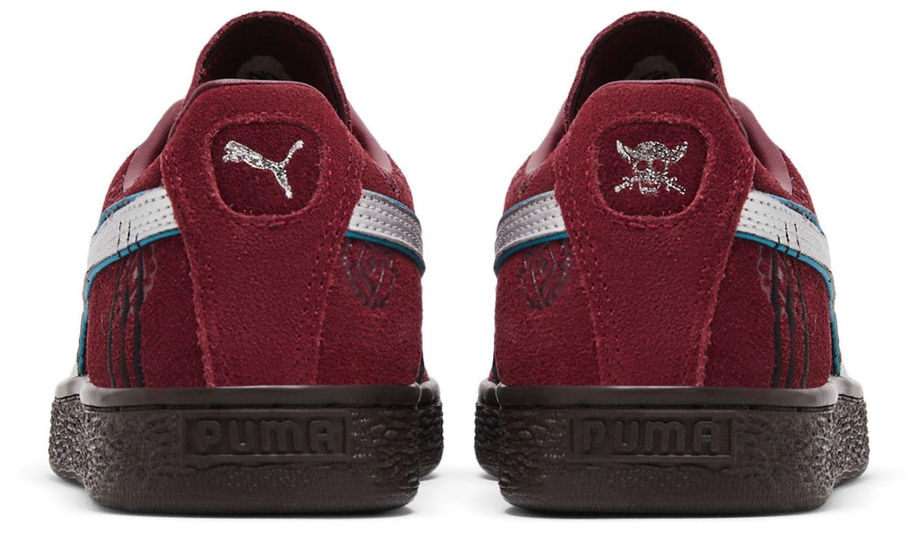 [396716-01] YOUTH PUMA SUEDE 'ONE PIECE RED-HAIRED SHANKS'