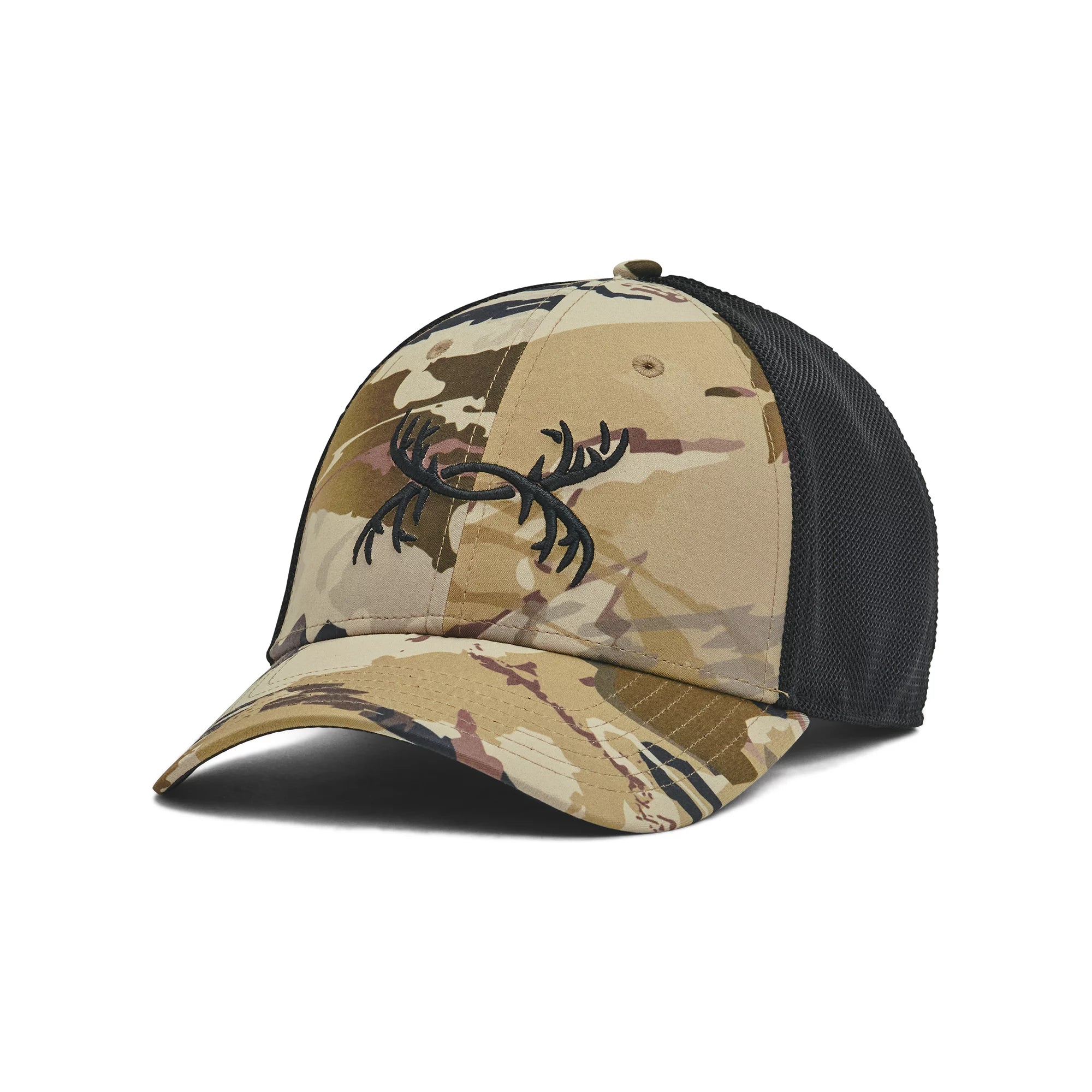 [1372352-989] MENS UNDER ARMOUR ANTLER TRUCKER HAT