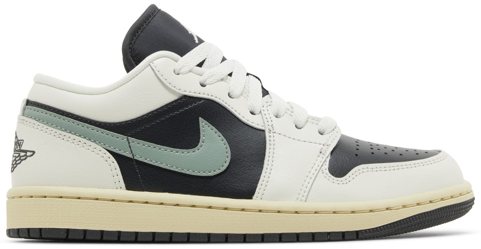[DC0774-001] WOMENS AIR JORDAN RETRO 1 LOW 'JADE SMOKE'