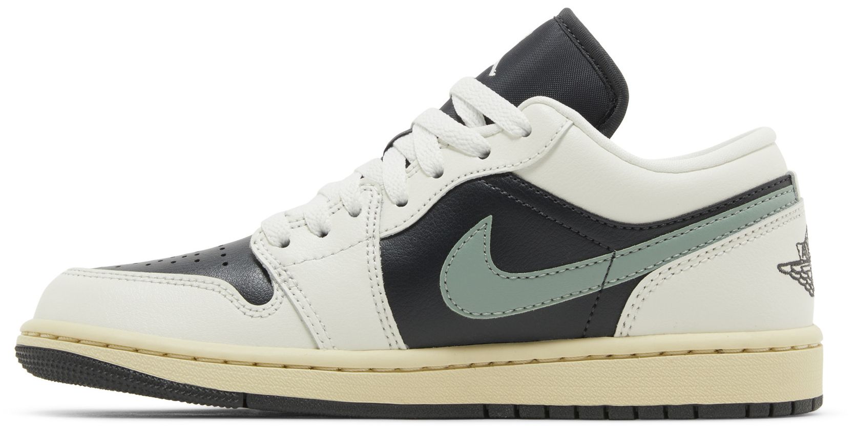 [DC0774-001] WOMENS AIR JORDAN RETRO 1 LOW 'JADE SMOKE'