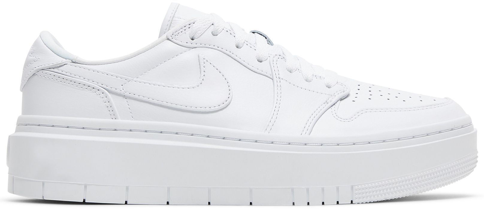 [DH7004-111] WOMENS AIR JORDAN RETRO 1 ELEVATE LOW 'TRIPLE WHITE'