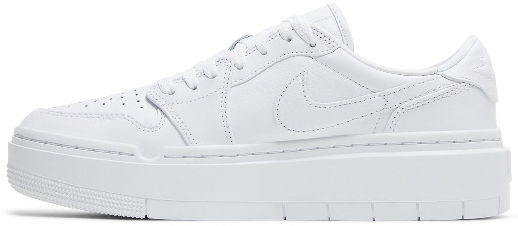 [DH7004-111] WOMENS AIR JORDAN RETRO 1 ELEVATE LOW 'TRIPLE WHITE'