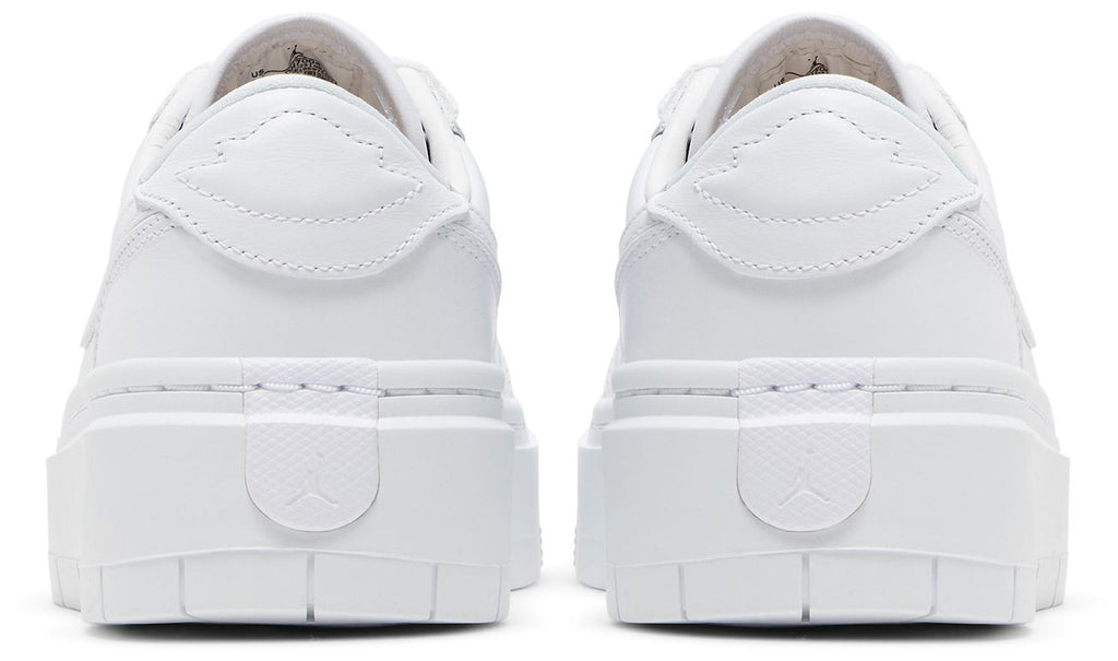 [DH7004-111] WOMENS AIR JORDAN RETRO 1 ELEVATE LOW 'TRIPLE WHITE'