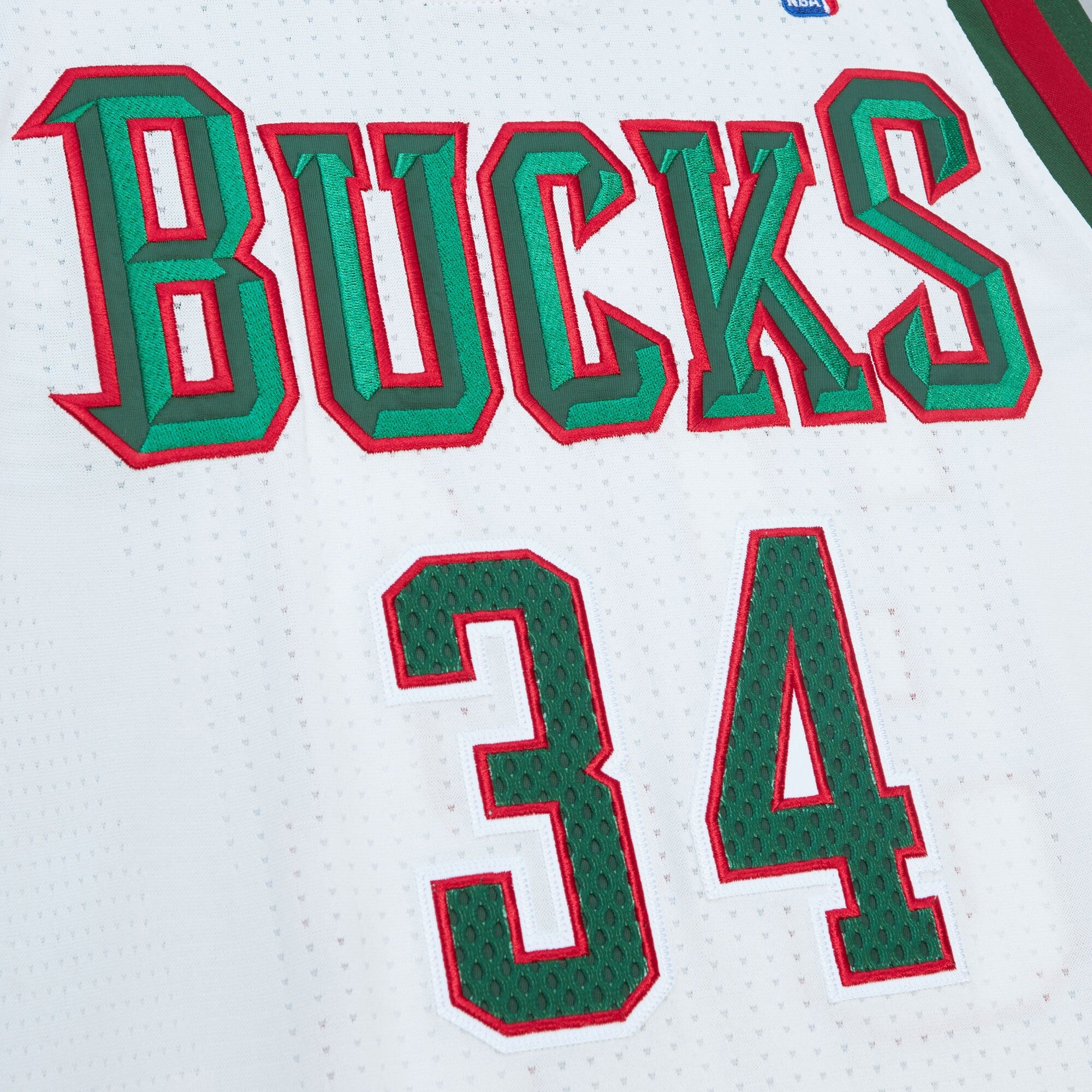 Mens Mitchell & Ness NBA HOME JERSEY BUCKS 2013 GIANNIS ANTETOKOUNMPO