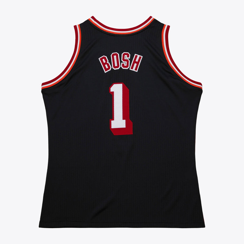 Mens Mitchell & Ness NBA DARK HWC JERSEY HEAT 2013 CHRIS BOSH