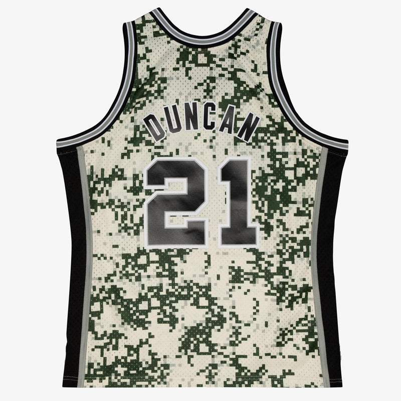 MENS MITCHELL & NESS NBA ALTERNATE JERSEY SPURS 2013 TIM DUNCAN