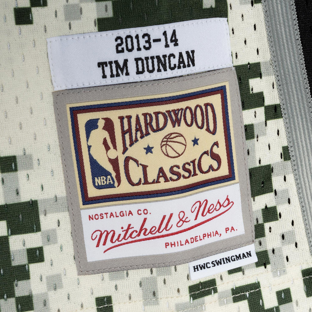 MENS MITCHELL & NESS NBA ALTERNATE JERSEY SPURS 2013 TIM DUNCAN