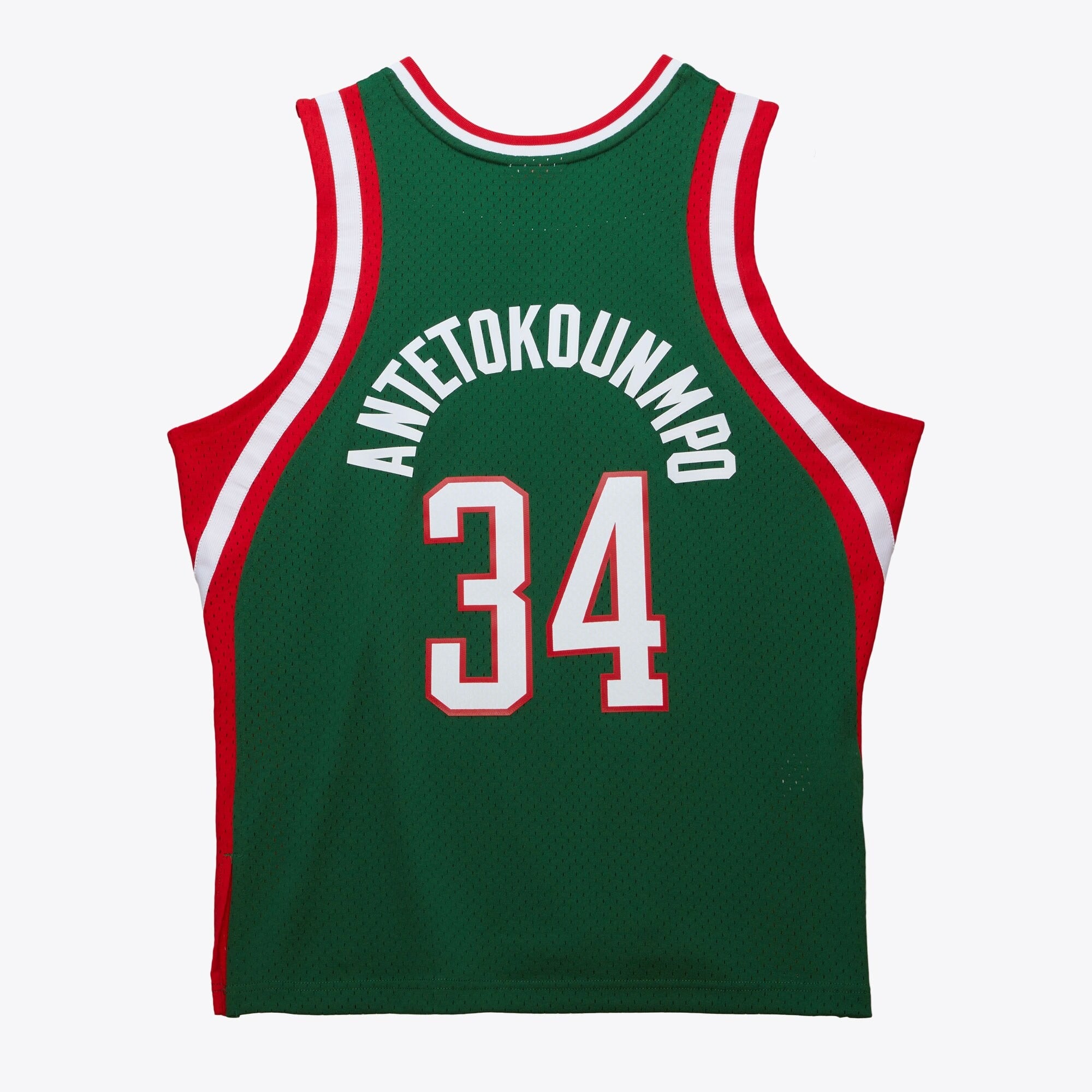 MENS MITCHELL & NESS NBA DARK JERSEY BUCKS 2013 GIANNIS ANTETOKOUNMPO