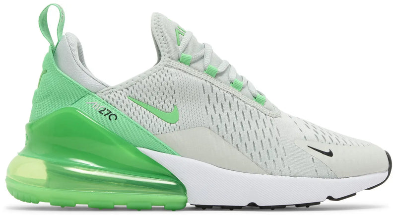[AH8050-027] Mens Nike AIR MAX 270 'LIGHT SILVER GREEN SHOCK'