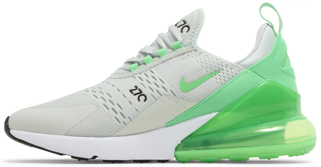 [AH8050-027] Mens Nike AIR MAX 270 'LIGHT SILVER GREEN SHOCK'