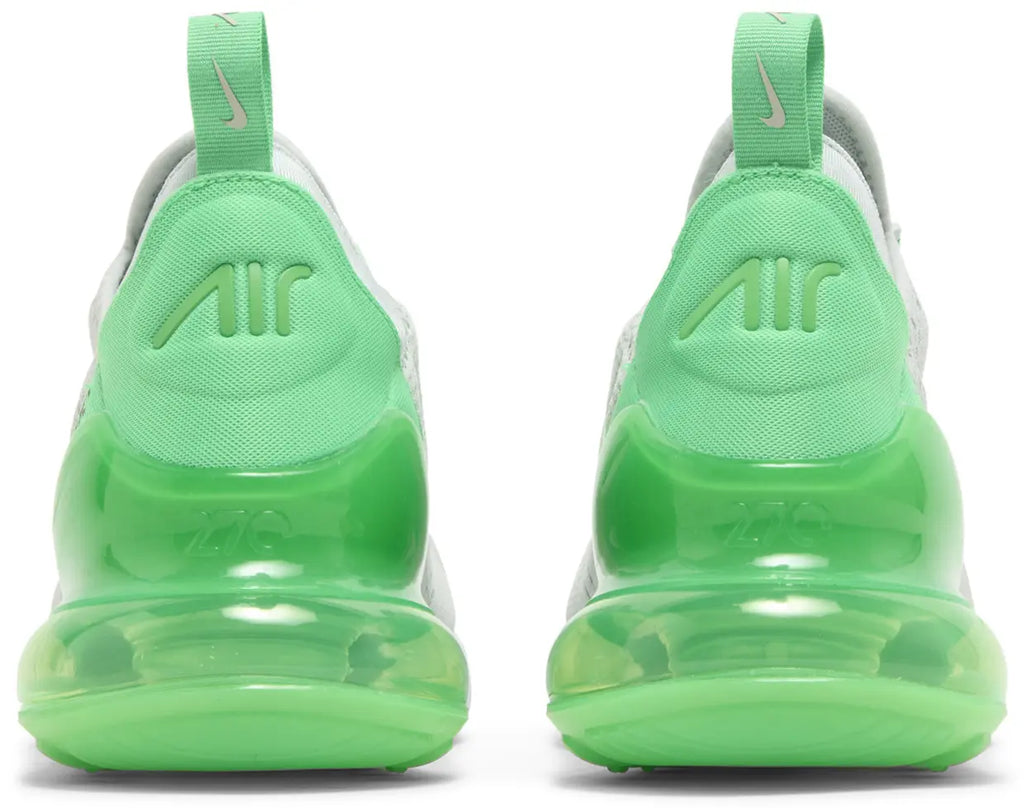 [AH8050-027] Mens Nike AIR MAX 270 'LIGHT SILVER GREEN SHOCK'