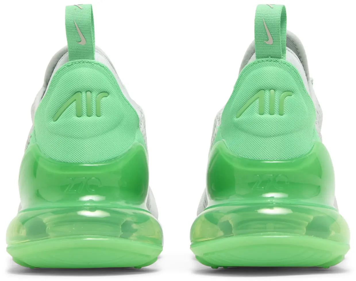 [AH8050-027] Mens Nike AIR MAX 270 'LIGHT SILVER GREEN SHOCK'