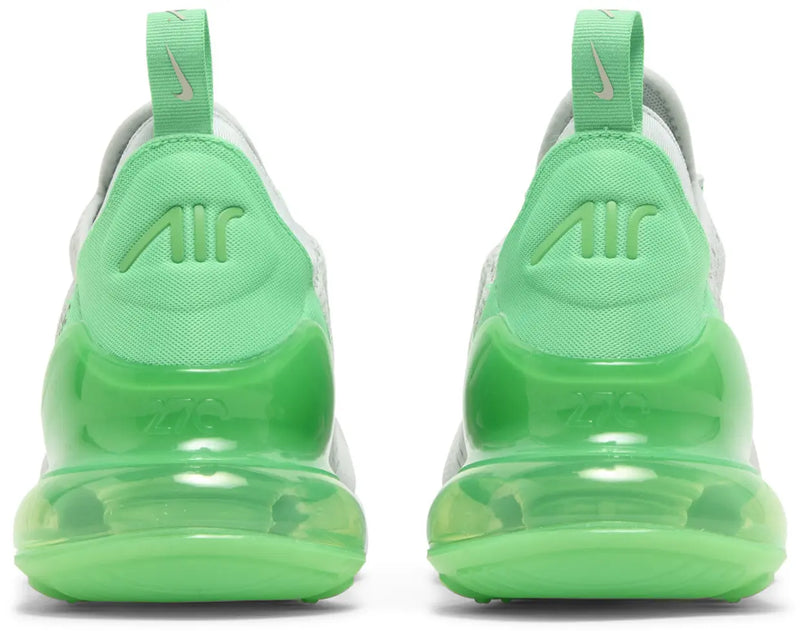 [AH8050-027] Mens Nike AIR MAX 270 'LIGHT SILVER GREEN SHOCK'