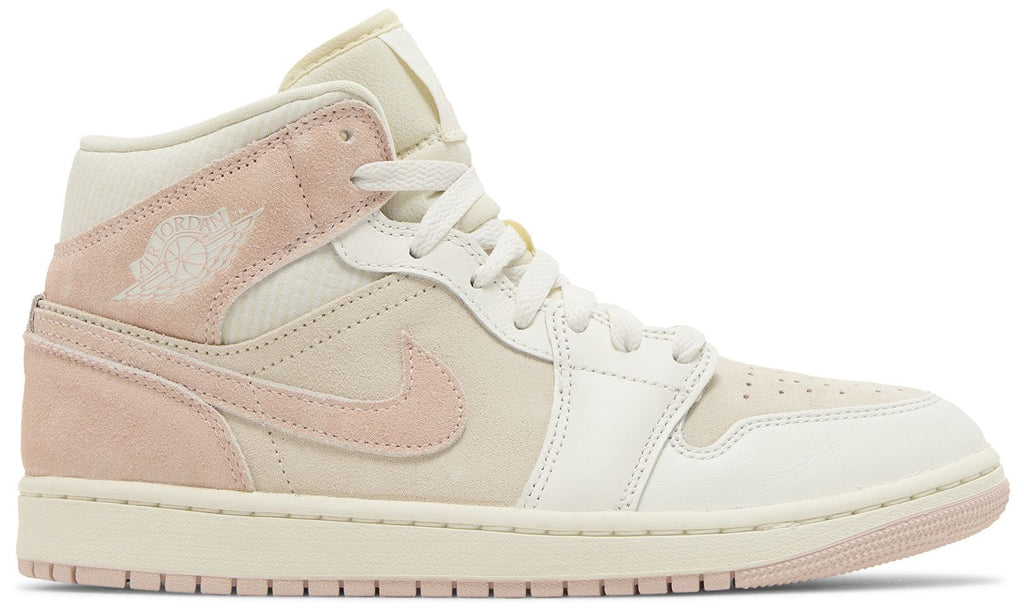 [FQ1926-161] Womens Air Jordan RETRO 1 MID SE 'SEERSUCKER'