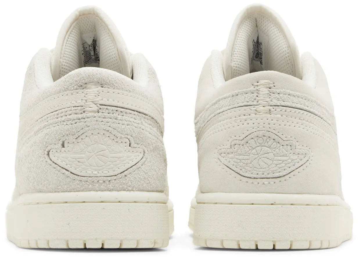 [FQ3055-100] Mens Air Jordan RETRO 1 LOW SE CRAFT 'PALE IVORY'