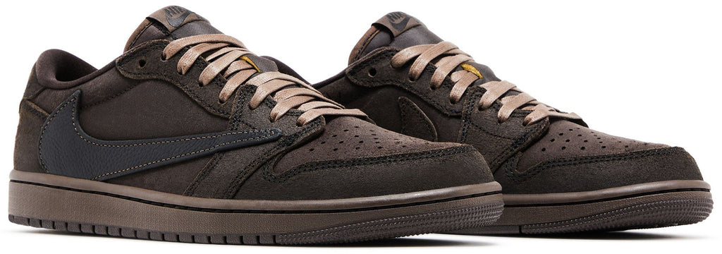 [DM7866-202] MENS AIR JORDAN RETRO 1 LOW OG SP 'TRAVIS SCOTT VELVET BROWN'