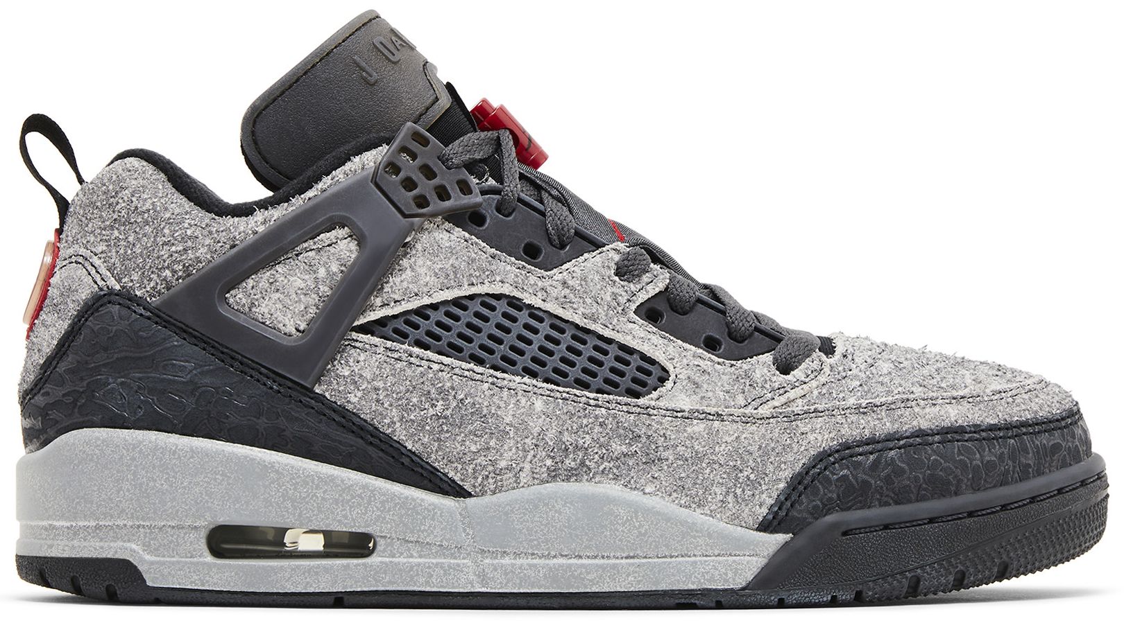 [FQ1759-002] Mens Air Jordan SPIZIKE LOW 'ANTHRACITE GYM RED'