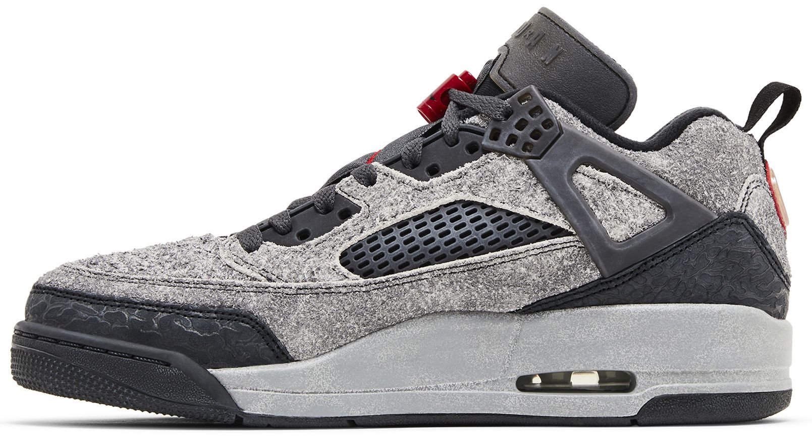 [FQ1759-002] Mens Air Jordan SPIZIKE LOW 'ANTHRACITE GYM RED'