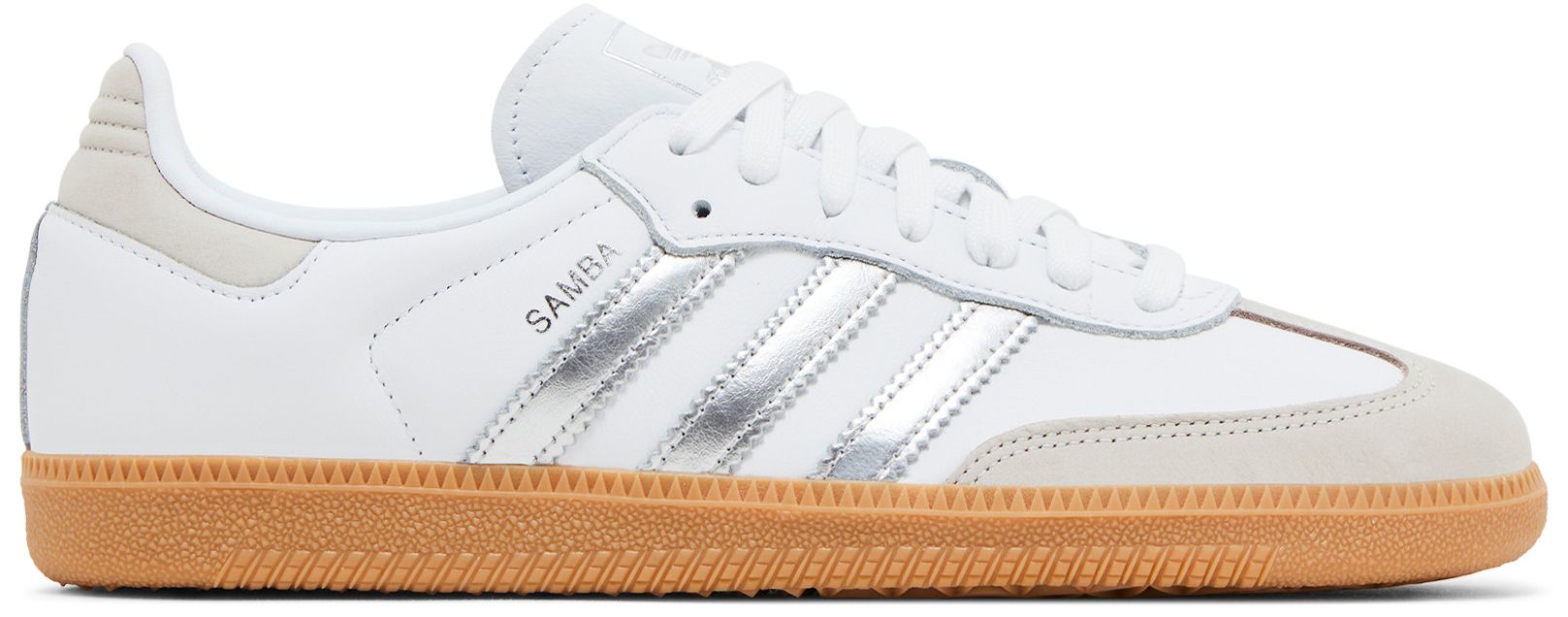 [JI2725] WOMENS ADIDAS SAMBA OG 'WHITE SILVER METALLIC'
