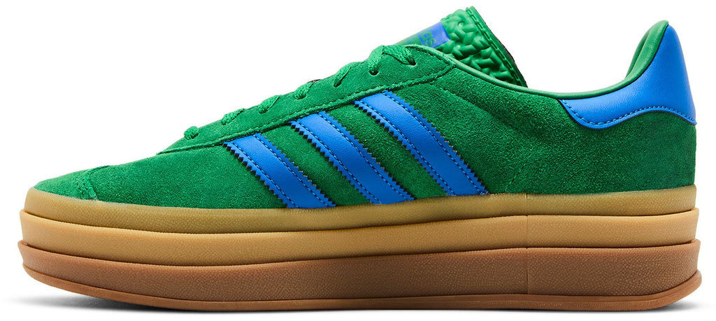 [IE1370] WOMENS ADIDAS GAZELLE BOLD 'GREEN BLUE GUM'