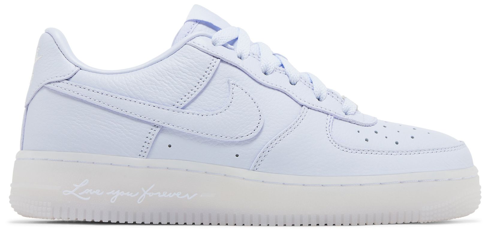 [HQ1772-500] GRADE SCHOOL NIKE AIR FORCE 1 LOW 'DRAKE NOCTA CERTIFIED LOVER BOY PALEST PURPLE' (GRADE SCHOOL GS)