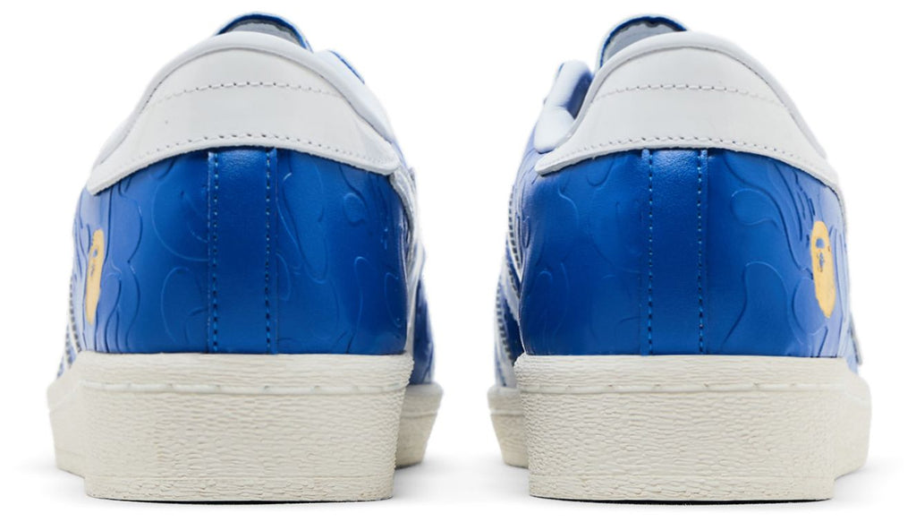 [JR2702] MENS ADIDAS SUPERSTAR VINTAGE 'BAPE BLUE WHITE'