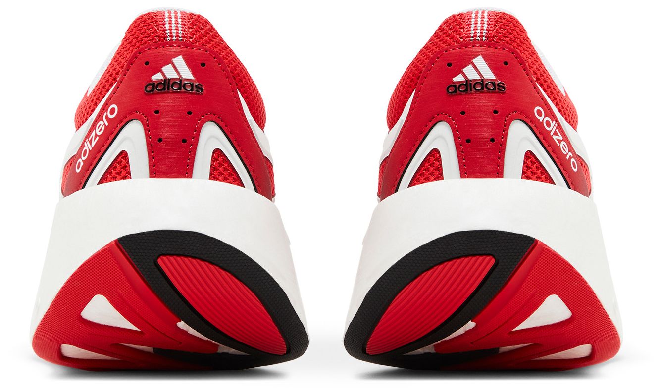 [JI0308] Mens Adidas ADIZERO ARUKU 'WHITE/ PURE RUBY'