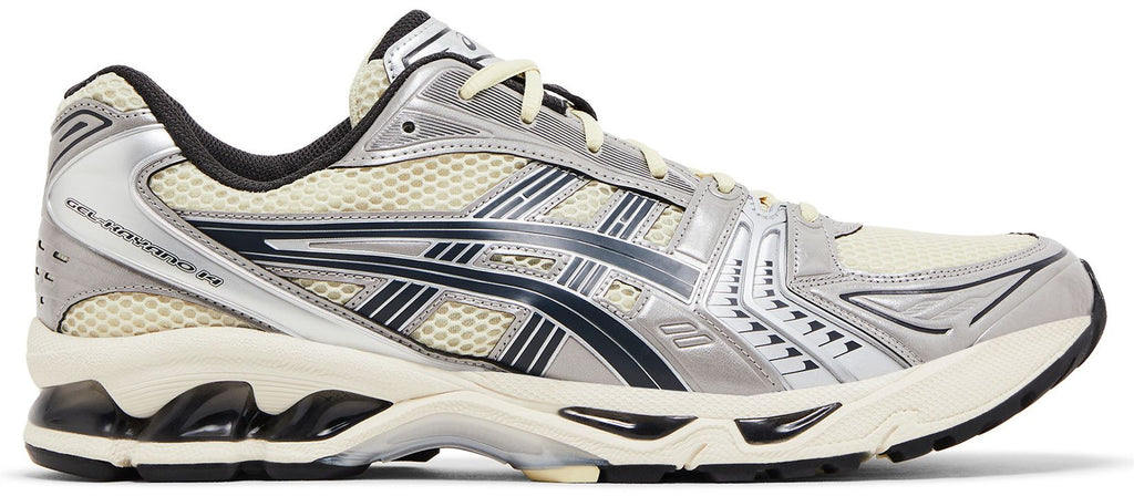 [1203A537-250] UNISEX ASICS GEL-KAYANO 14 'OYSTER WHITE STEEPLE GREY'