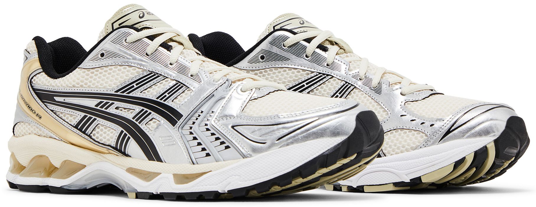 [1203A537-200] UNISEX ASICS GEL-KAYANO 14 'BIRCH PURE SILVER'