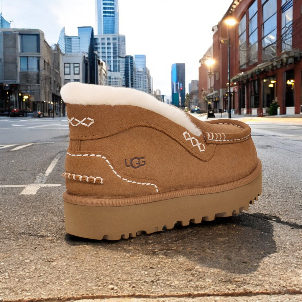 [1158250-CHE] WOMENS UGG ANSLEY PARC 'CHESTNUT'